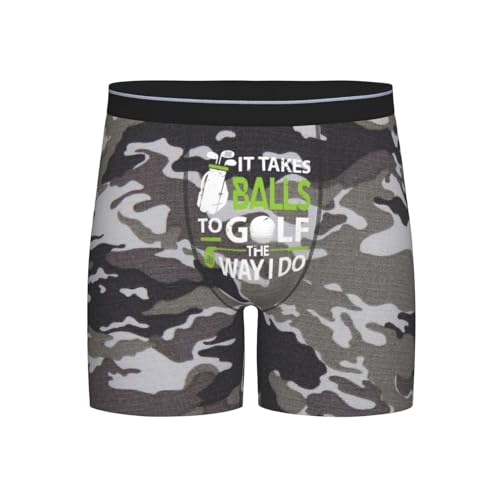 YVNUM Golf It Takes Balls Boxer Briefs