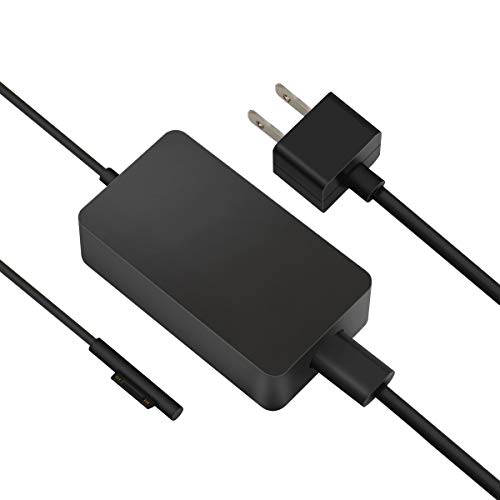 Surface Pro Charger 44W,15V 2.58A Power Supply Compatible Microsoft Surface Pro 7/6/5/4/3/2 Surface Laptop 2 Surface Pro Surface Laptop Surface Go & Surface Book
