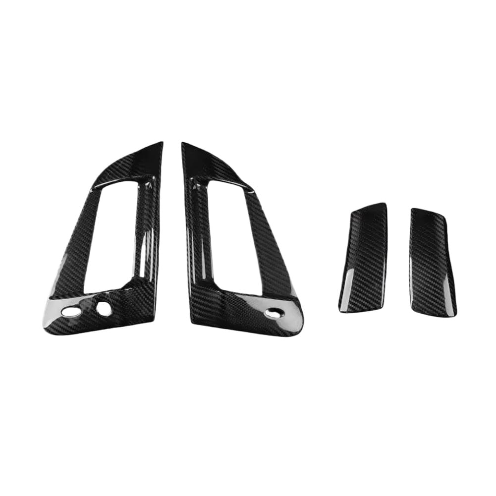 Filwy Onecolor Dry Carbon Fiber Outer Door Handle Cover Compatible With Nissan 370Z Z34 Lhd Rhd
