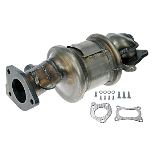 image for AutoShack EMCC774147PR Front and Rear Exhaust Manifold Catalytic Conve