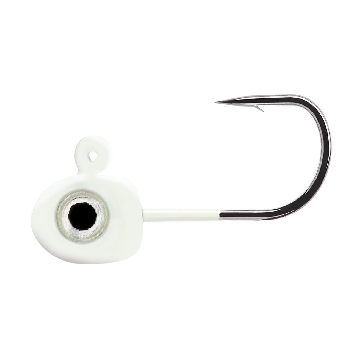 Northland Fishing Tackle Tungsten Flat Fry Panfish Jig for Ice Fishing & Fishing Crappie, Perch, & Bluegill, Assorted Jig Head Sizes & Lure Colors