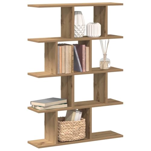 Étagère cube murale en chêne pour un salon chaleureux et ordonné - 3