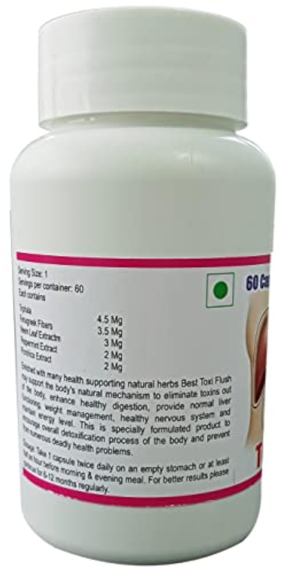 Toxi - Flush Capsules - 60 Capsules