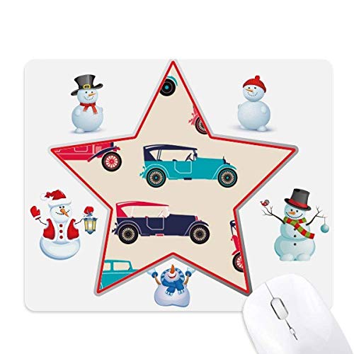 Tapis de souris pour chambre enfant avec motif voiture et ciel étoilé magique