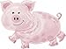 Anagram International Pig Shape Pack, 25