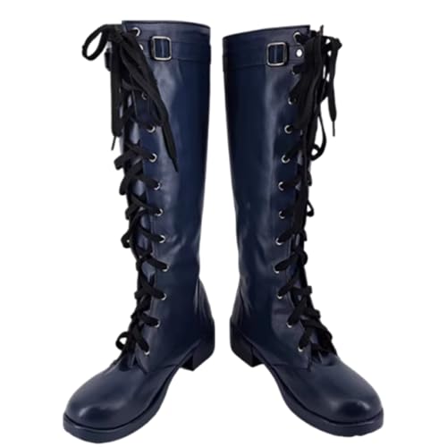 [YXIDLMCOS] �������� �X�I�E ���� �X�I�E �u���[�A�[�J�C�u �R�X�v���C ���� �u�[�c ���V�W Cosplay Shoes Boots W5691 (27.5CM)