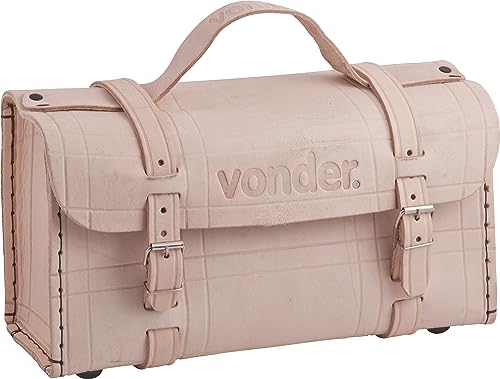 Vonder, Maleta De Couro Para Ferramentas, 360 Mm X 180 Mm X 130 Mm, Marrom.