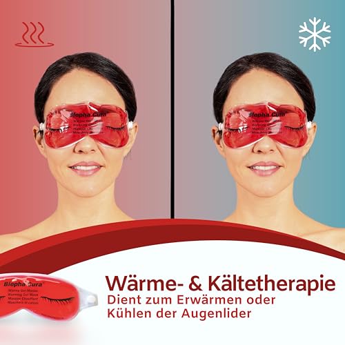 Wärmebrille BlephaCura Gel-Maske für Lidpflege und Behandlung