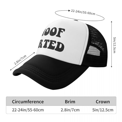 Image of Hurtin' for A Squirtin' Trucker Hats for Women Black Men Funny Gag Trucker Hat for Women