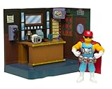 The Simpsons Exclusive Playset Moe's Bar with Duffman