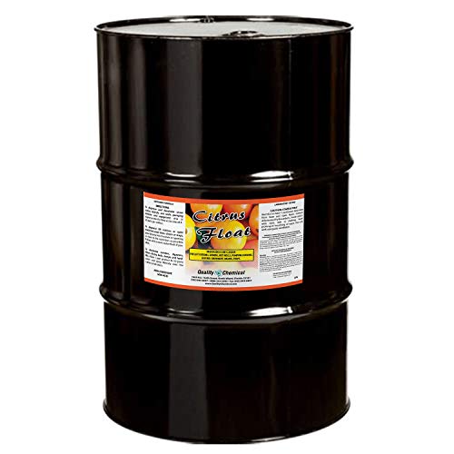 Quality Chemical Citrus Float - Lift Station Cleaner and Degreaser -All Natural Citrus Power Float-55 gallon drum
