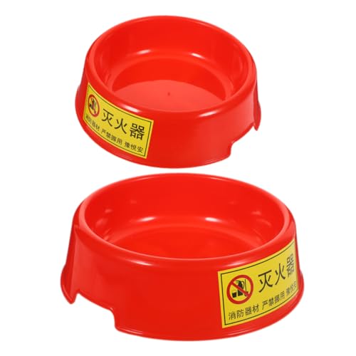 HOMSFOU 2pièces Support Extincteur Lumineux Support pour Extincteur Base Fournitures pour Voiture pour