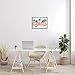 Stupell Industries Florida Flamingo Pool with Green Tropical Palms Framed Wall Art