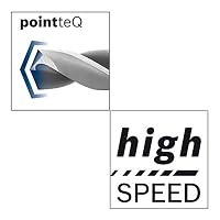 Bosch Professional 1x HSS Spiralbohrer PointTeQ (für Metall, 4,8 x 52 x 86 mm, Zubehör Bohrschrauber) – Ansicht 7