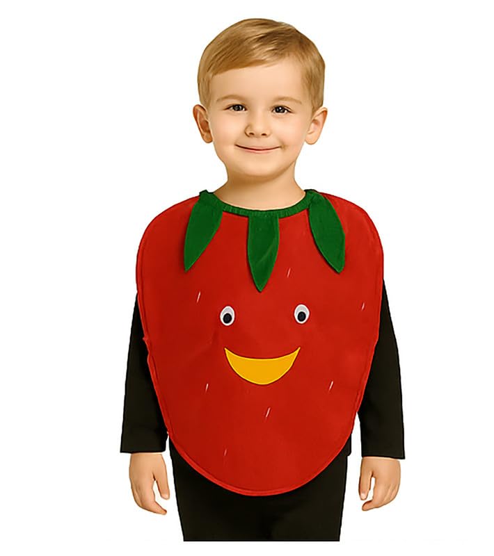 Image of FancyDressWale Fruit & Vegetable Fancy Dress Costume for Kids | Free Size 2-10 Years | School Fancy Dress, Stage Shows, Theme Parties