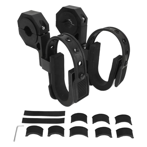 Roll Bar Tool Gun Racks, Utv Tool Holder Rack, Kuuleyn Roll Bar Utv Holder Carbon Steel Rustproof Enhanced Protection High Strength for 1.75in to 2in Roll Bar