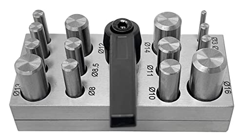 14-Piece Circle and Round Locking Disc Cutter Set 1/8