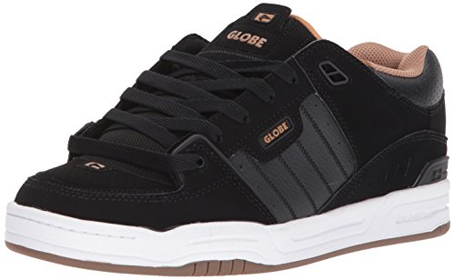 Image of Globe Men's Fusion Shoe, Black /White /Tobacco, 6 M US
