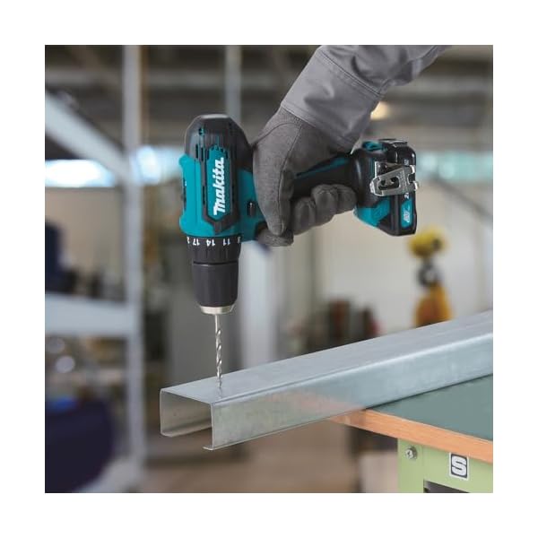 Makita HP333DSAX1 Akku-Schlagbohrschrauber 12V max. / 2,0 Ah, 2 Akkus + Ladegerät in Transportkoffer – Bild 6