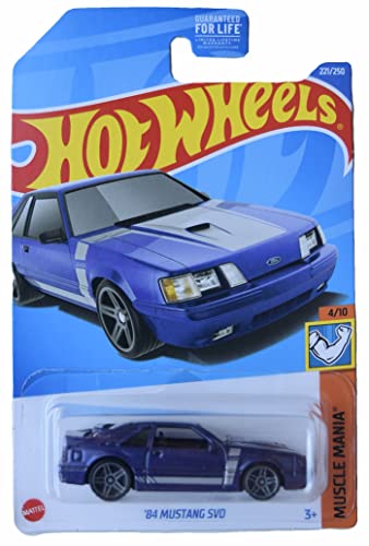 Hot Wheels 84 Mustang SVO miniatura 1