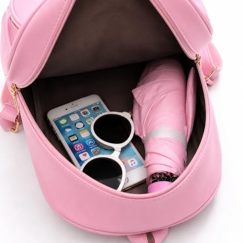 Image of ShopyVid 3-Piece Mini Backpack Set for Women & Girls | Rakhi Gift for Sister | Gift for Girls