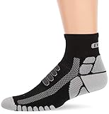 Eurosocks Running Socks, Cross Quarter Comfort with Stay Up Cup, Snug Fit, Prevents Tired Aching Feet - EU203