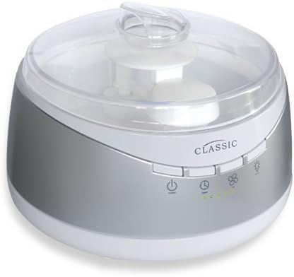 Classic Ultrasonic Aromatherapy Diffuser - Silver