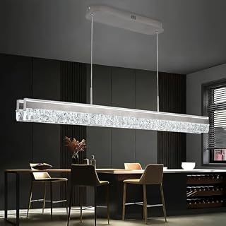 Szcflaghip suspension LED billard 150 cm, réglable 200 cm