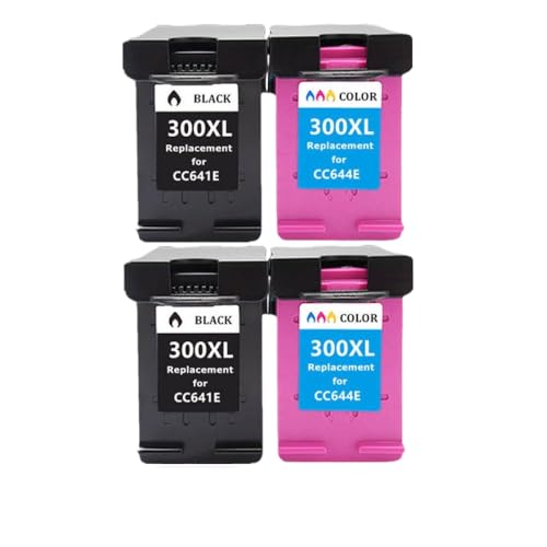 Cartouche 300xl remplacez vos encres vides sur Photosmart C4680 et Deskjet F4280 sans bloquer