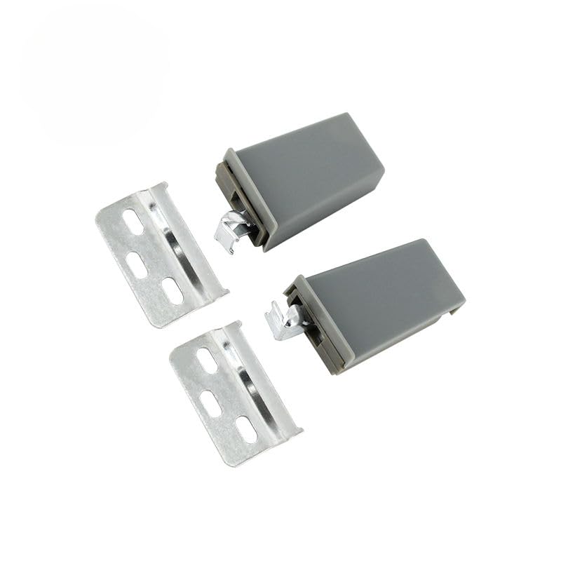 Metal Hanging Brackets - Grey (Set of 1) | Heavy Duty Wall Mount Brackets with Mounting Hardware | Wall Hanging Support for Shelves, Cabinets, Furniture & Home Improvement-image-3