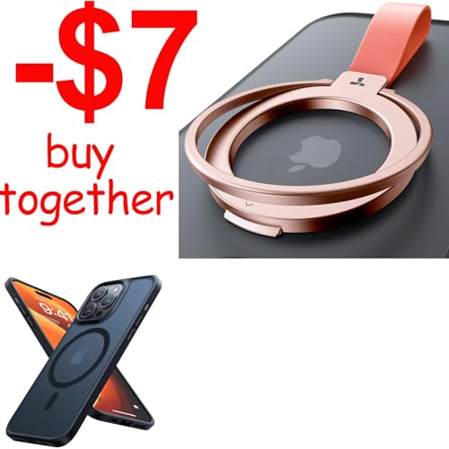 TORRAS Magnetic Case & Magnetic Phone Grip Ring Holder