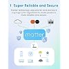 Meross Matter Smart Plug Mini, Easy Setup, 100% Privacy, Compact Size, Support Apple Home, Alexa, Google Home with Schedule and Timer, App and Voice Control, Power Protection, 2.4G Wi-Fi Only (2 Pack)