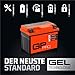 GP-PRO Gel-Batterie 12V 5Ah GTX4L-BS Rollerbatterie/Motorradbatt... wartungsfrei versiegelt vorgeladen zyklenfest ersetzt YB4L-B / YTX5L-BS / YTX4L-BS / SLA4L-BS / YB4L-A
