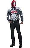 Rubie's Men's Arkham Knight Red Hood Hoodie, Multi, X-Large