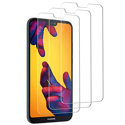 [Lot de 3] Verre Trempé pour Huawei P20 Lite, Film Protection écran pour Huawei P20 Lite écran Haute Transparence - Ultra Résistant -3D Touch Compatible - sans Bulles d'air - Transparent