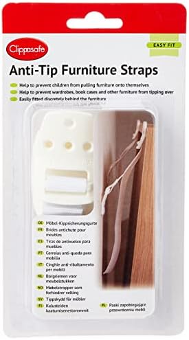 Clippasafe Anti-Tip Furniture Straps
