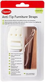 Clippasafe Anti-Tip Furniture Straps