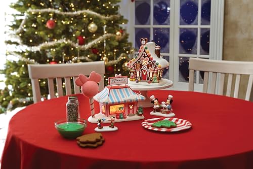 Edificio iluminado artistico de metal multicolor de 7.5 pulgadas un regalo festivo ideal 7