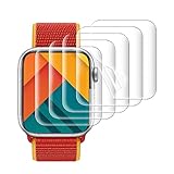 KEOYEE Apple Watch41mm・40mm フィルム Series 8・7・6・5・4・se 対応 アップルウォッチ 液晶保護 フィルム 41mm・40mm 適用 TPU製 キズ修復機能 隅浮き防止 ケースに干渉せず 高透過率 気泡なし 指紋防止 取扱簡単 5枚入り