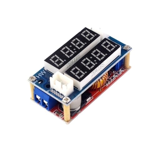 XL4015 5A 調節可能な電源 CC/CV 降圧充電モジュール LED ドライバー 電圧計 電流計 定電流 定電圧