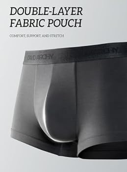 DAVID ARCHY Boxershort voor heren, ultrazacht micromodaal herenondergoed, multipack voor onderbroeken met 3D-zakje - 3/4-pack, Wijn*2 navy Blue*2, XL