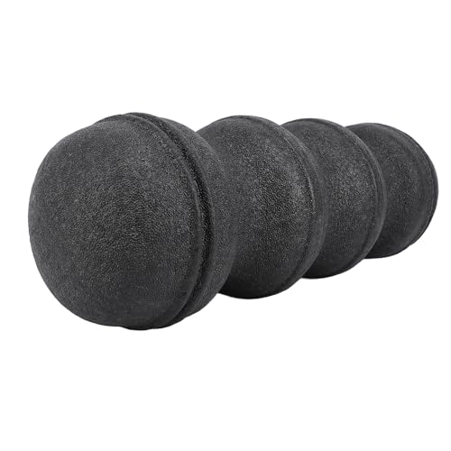 Foam Roller negro de alta dureza EPP para ejercicio de yoga para espalda, cintura y cadera para hombres y mujeres (55 dureza) miniatura 7