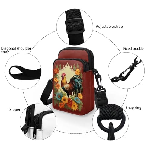 Image of Small Crossbody Purse for Women Kids Shoulder Messenger Bag