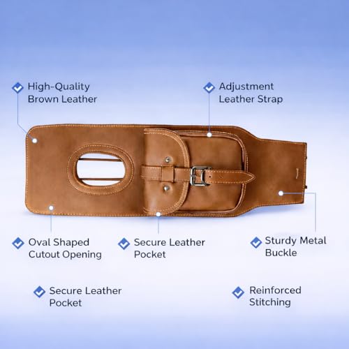 Image of Bike Petrol Tank Cover Brown PU Rexine Water Proof Pocket Cover for RE Classic All Model's 1
