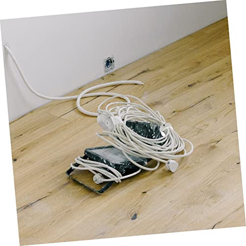TEHAUX 6 piezas Organizador de cables de cuero para gestión de cables miniatura 4