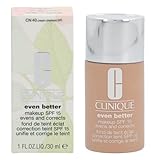clinique smart spf 15 custom-repair moisturizer review  Clinique Even Better Maquillaje SPF15 30ml - 04 Cream Chamois