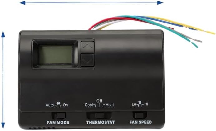 Digital Heat Cool Wall Mount Thermostat Replacement for 8330D3351 Compatible with Camper Trailer Motorhome