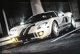 Samarkand - Lights LED-Bild mit Beleuchtung LED- Bilder Leinwandbild 65 x 45 cm Leuchtbild US CAR/Oldtimer/Sports CAR Wandbild