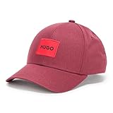 HUGO Square Logo Cotton Cap Gorra de béisbol, Talla única para Hombre