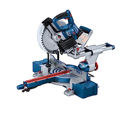 Bosch Professional BITURBO Cordless Mitre Saw GCM 18V-254 D (Cuts up to 90 x 305 mm, incl. 1 x Circular Saw Blade, 2 x Workpiece Support, Dust Bag, Clamp) 3 Bosch Professional BITURBO Cordless Mitre Saw GCM 18V-254 D (Cuts up to 90 x 305 mm, incl. 1 x Circular Saw Blade, 2 x Workpiece Support, Dust Bag, Clamp) - Image 3